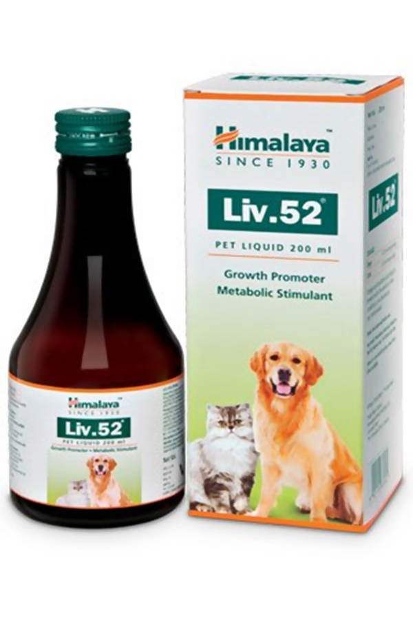 Himalaya Liv.52 Pet Liquid Growth Promoter Metabolic Stimulant - 200 ML
