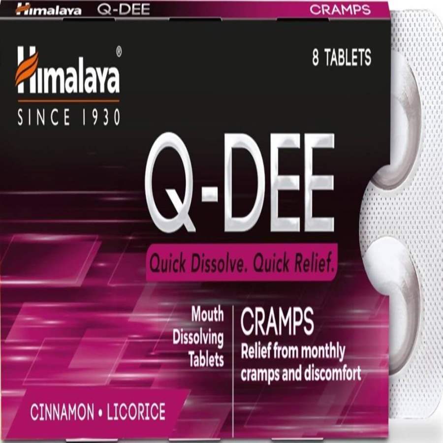 Himalaya Q-DEE Cramps - 8 Tablets