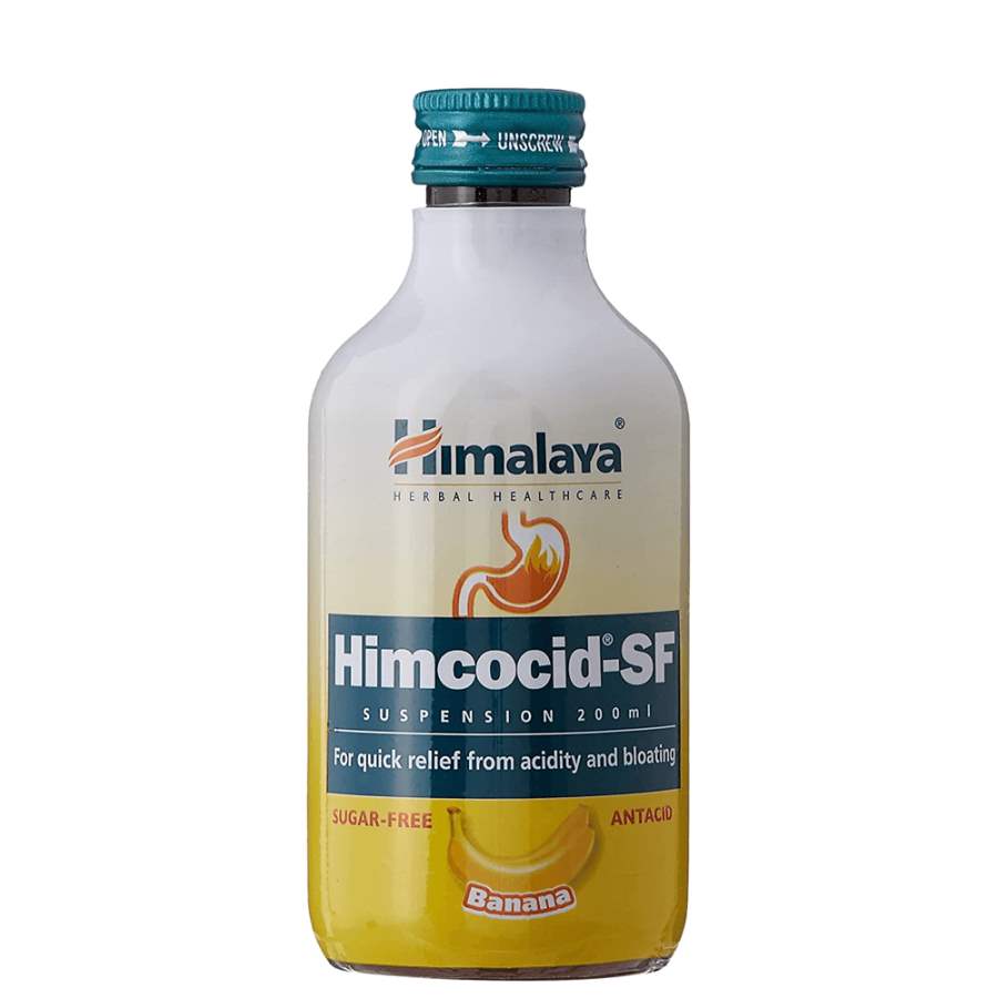 Himalaya Himcocid SF Syrup - Banana Flavor - 200 ML