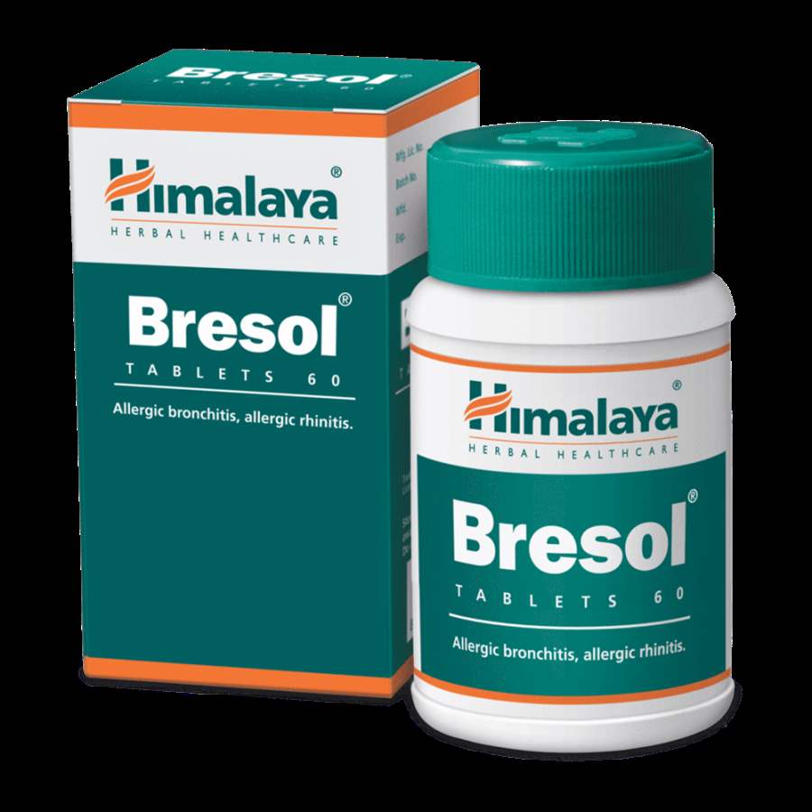 Himalaya Bresol Tablets - 60 Tabs