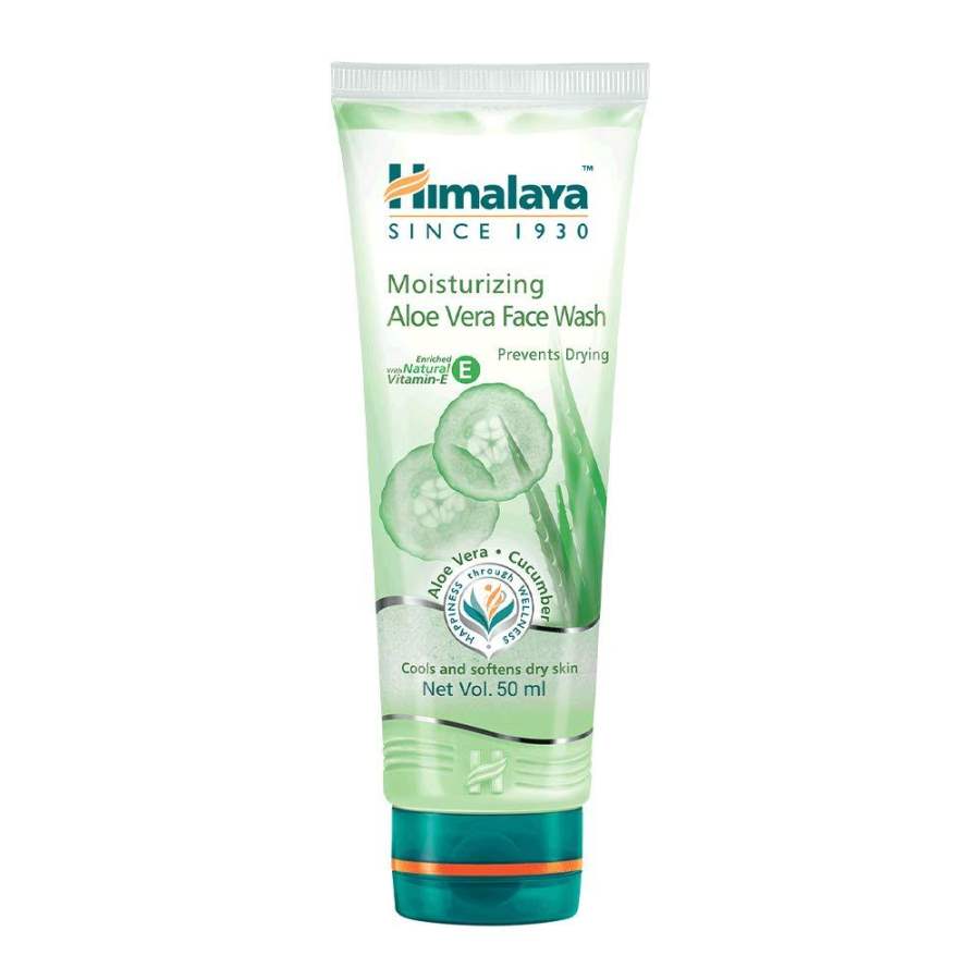Himalaya Moisturizing Aloe Vera Face Wash Cream - 100ML
