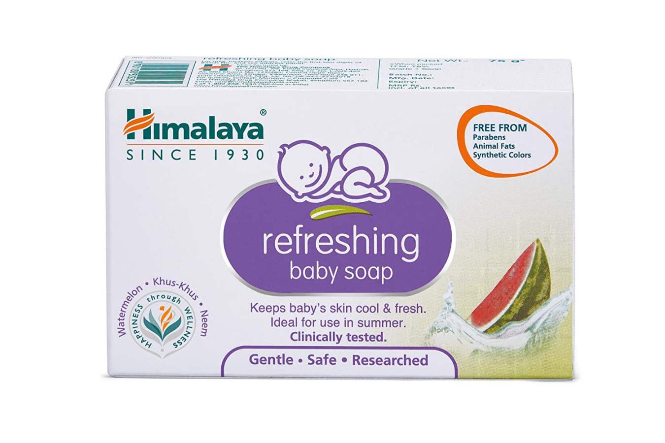 Himalaya Refreshing Baby Soap - 125g