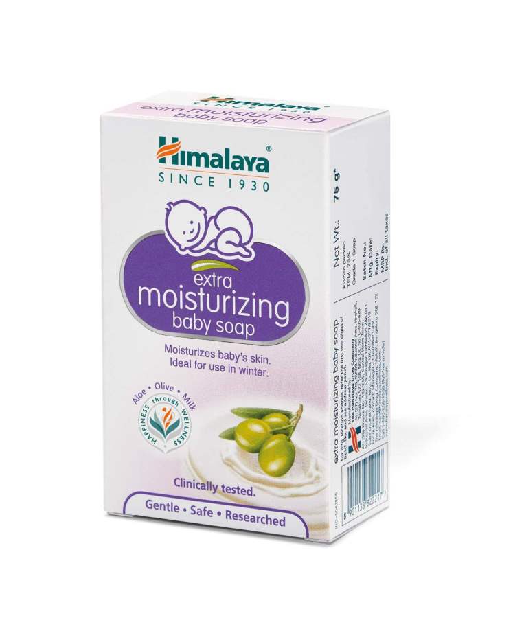 Himalaya Extra Moisturizing Baby Soap - 125g