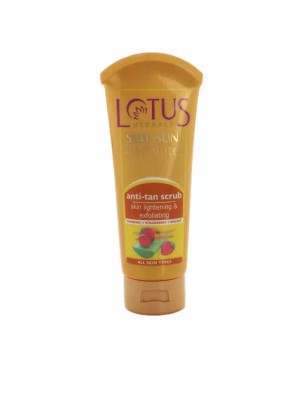 Lotus Herbals Safe Sun Absolute Anti Tan Scrub - 1 NO