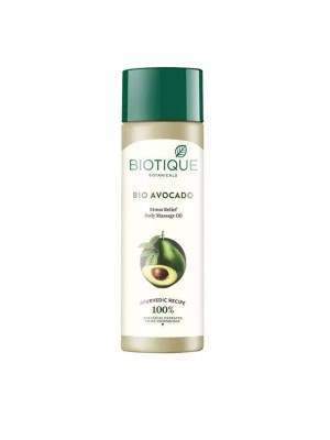 Biotique Avocado Stress Relief Body Massage Oil - 200 ML