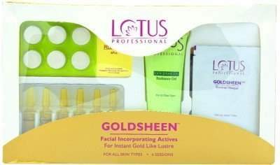 Lotus Herbals Goldsheen Facial Incorporating Actives - 1 no