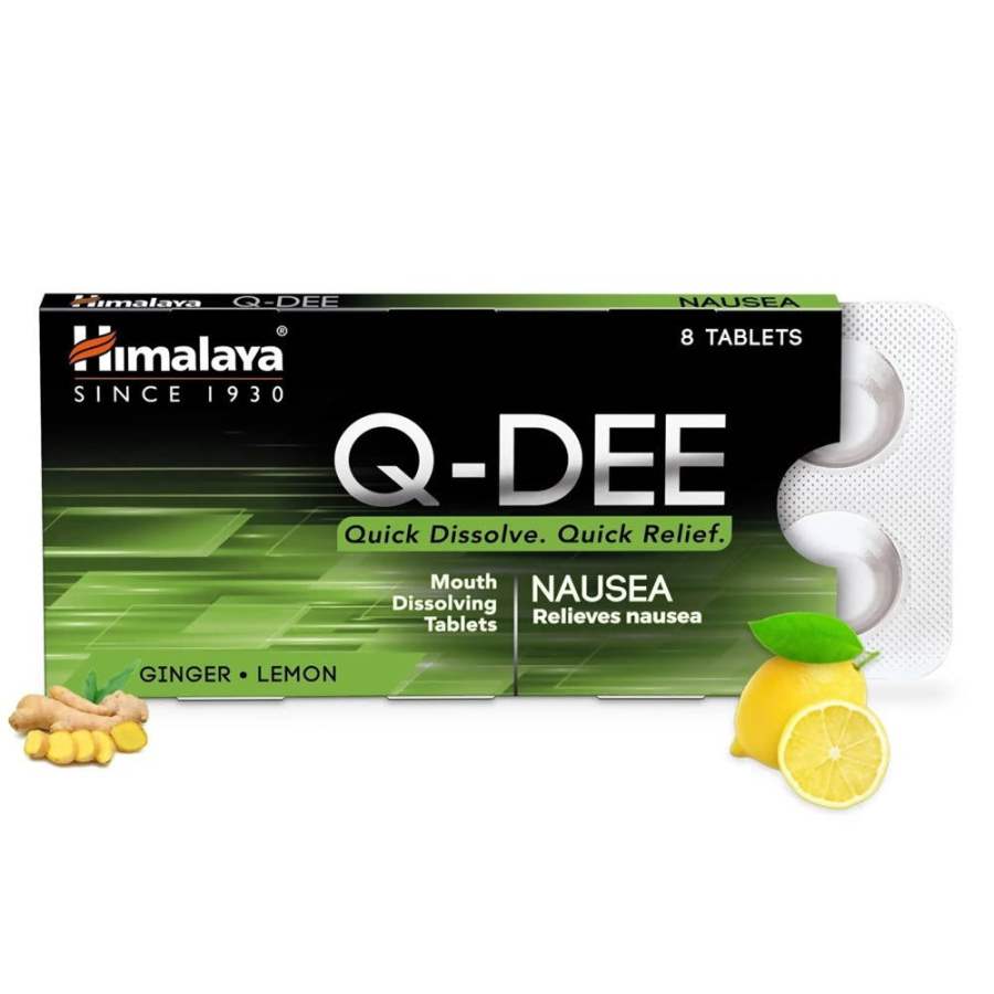 Himalaya Q-DEE Nausea Tablets - 8 Tablets