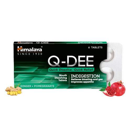 Himalaya Q-DEE Indigestion Tablets - 6 Tablets