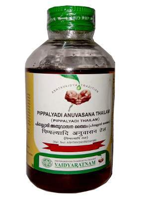 Vaidyaratnam Pippalyadi Anuvasana Thailam - 200 ML