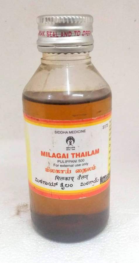 Impcops Ayurveda Milagai Thailam - 100 ml