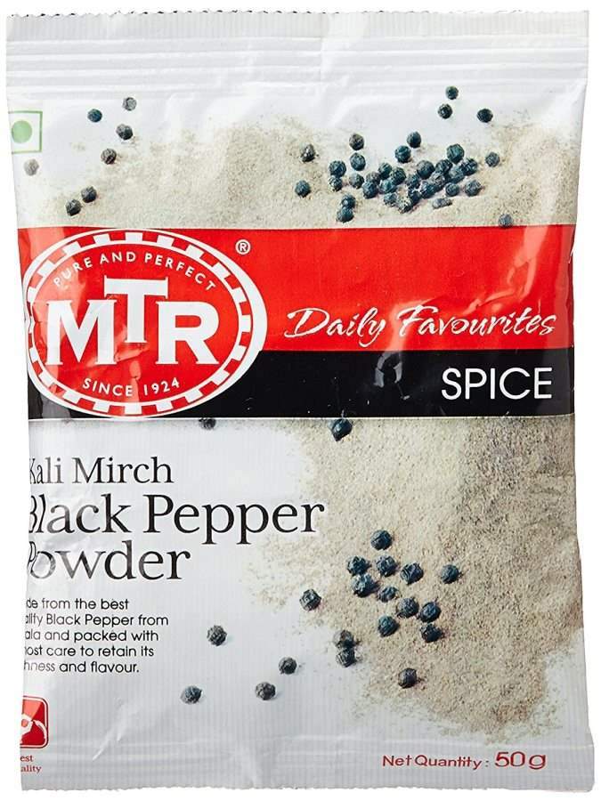 MTR Spice Black Pepper Powder - 100 GM