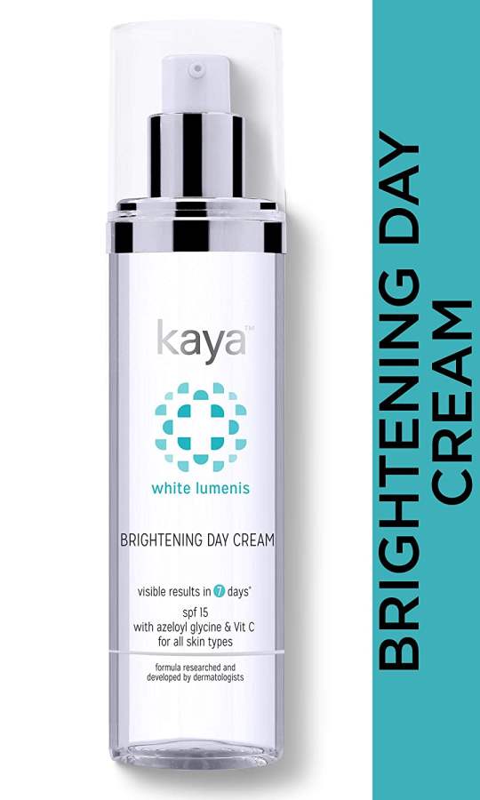 Kaya Skin Clinic Brightening Day Cream, Daily Use Moisturizer SPF 15 - 50ml