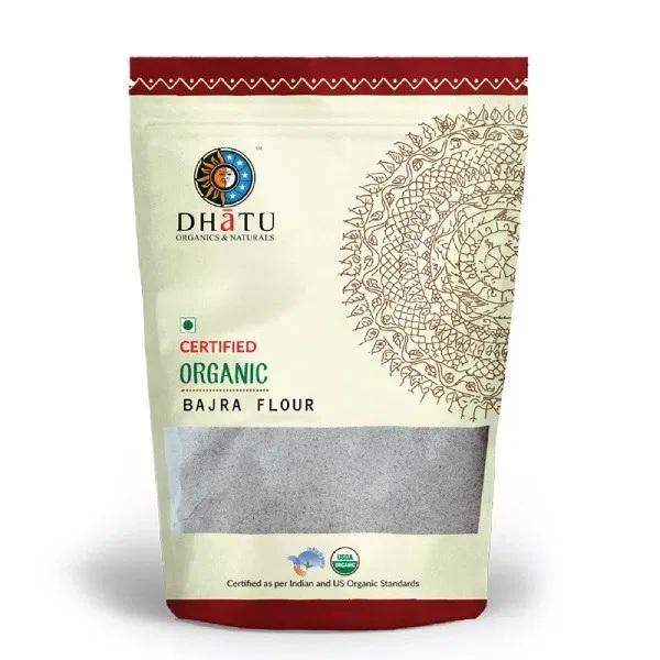 Dhatu Organics Bajra Flour - 500 GM