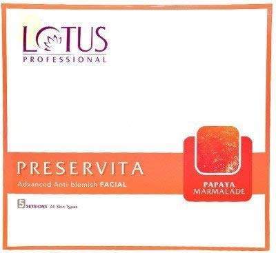Lotus Herbals Preservita Advanced Anti Blemish Facial Papaya Marmalade - 1 no