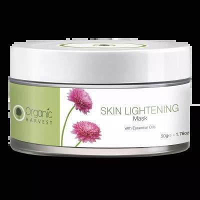 Organic Harvest Skin Lightening Mask With Essential Oils - 50 GM