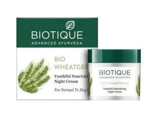 Biotique Bio Wheatgerm Nourishing Night Cream - 50 GM