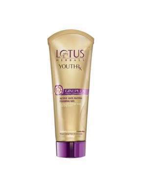 Lotus Herbals Gineplex Youth Compound Active Anti Ageing Foaming Gel - 100 GM