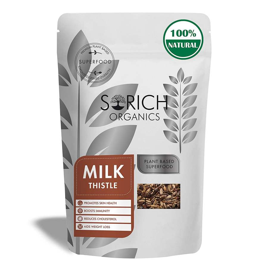 Sorich Organics Milk Thistle Seeds - 100 Gm