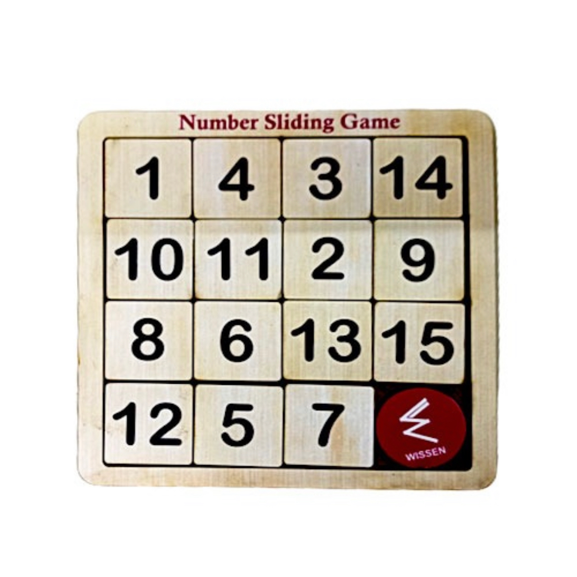 Muthu Groups Number sliding puzzle - 1 no