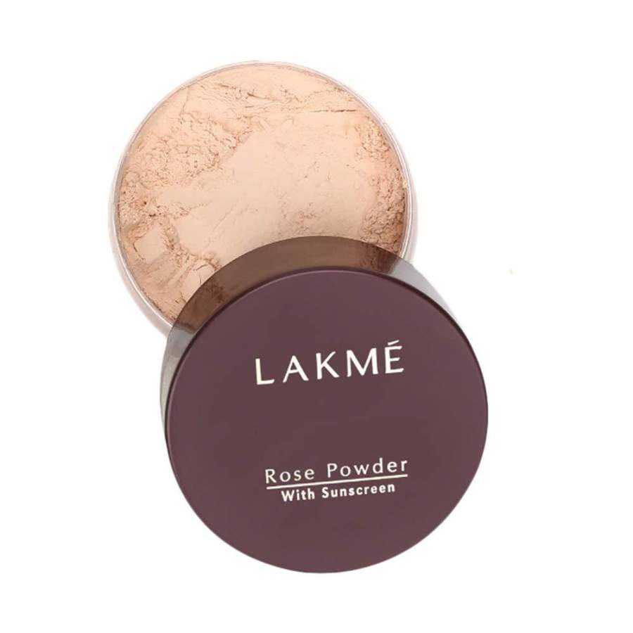 Lakme Rose Face Powder With Sunscreen - Soft Pink