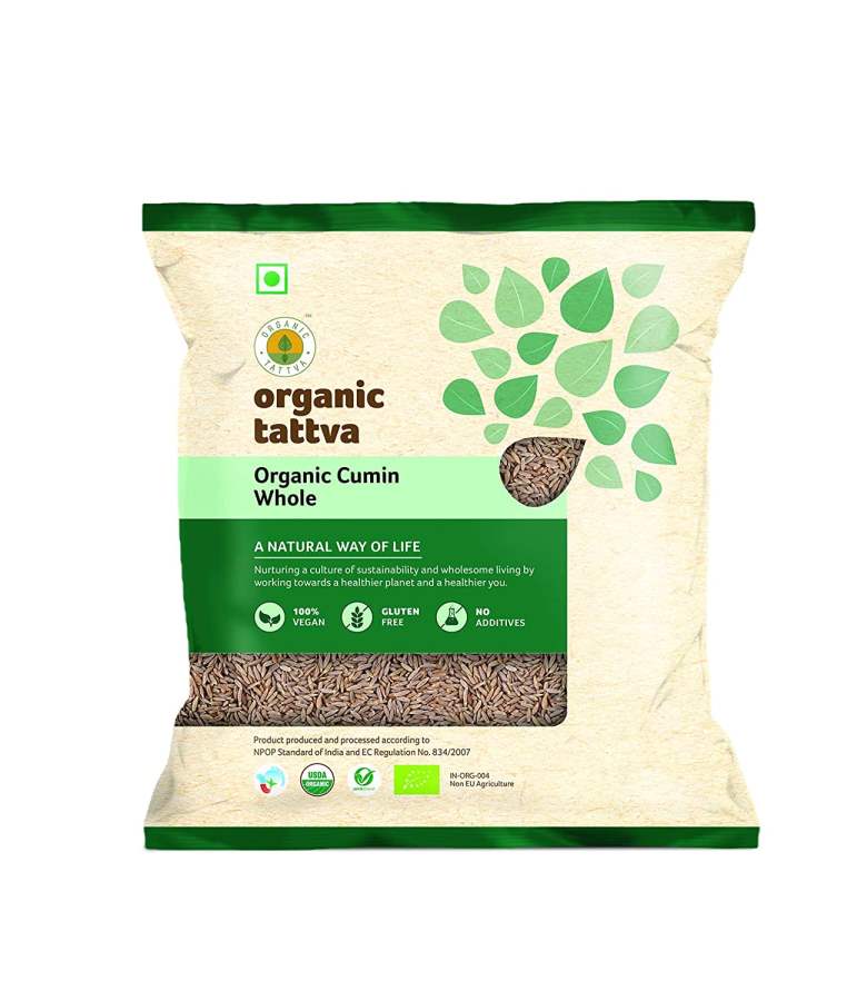 Organic Tattva Cumin Seeds - 100 GM