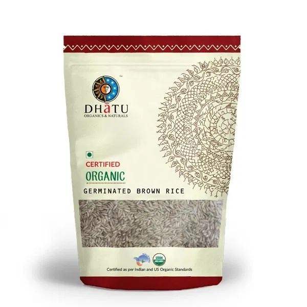 Dhatu Organics Germinated Brown Rice - 100 GM