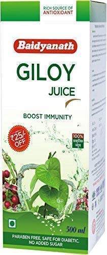 Baidyanath Boost Immunity Natural Giloy Juice - 500 ML