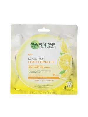 Garnier Skin Naturals Light Complete Face Serum Sheet Mask (Yellow) - 32 g
