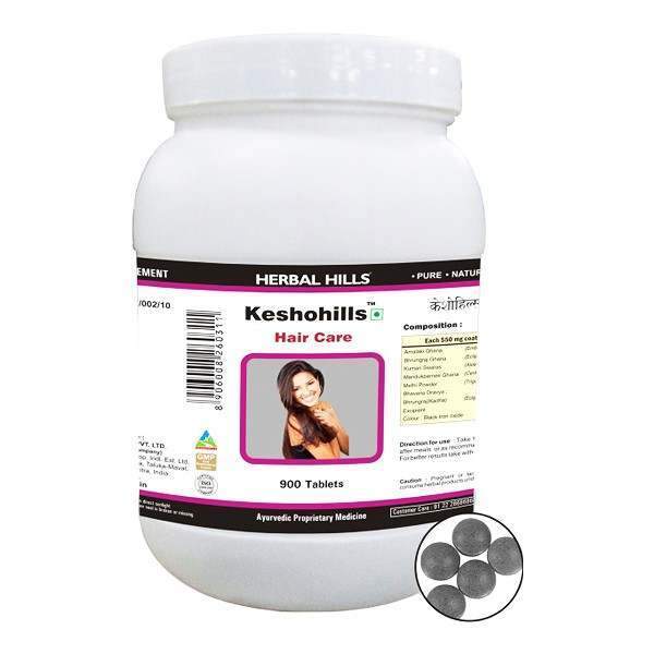 Herbal Hills Keshohills Value Pack - 900 Tabs