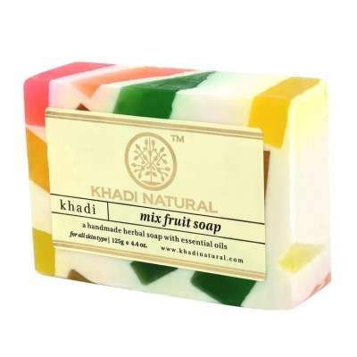Khadi Natural Mix Fruit Soap - 125 GM