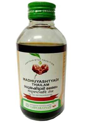 Vaidyaratnam Madhuyashtyadi Thailam - 200 ML