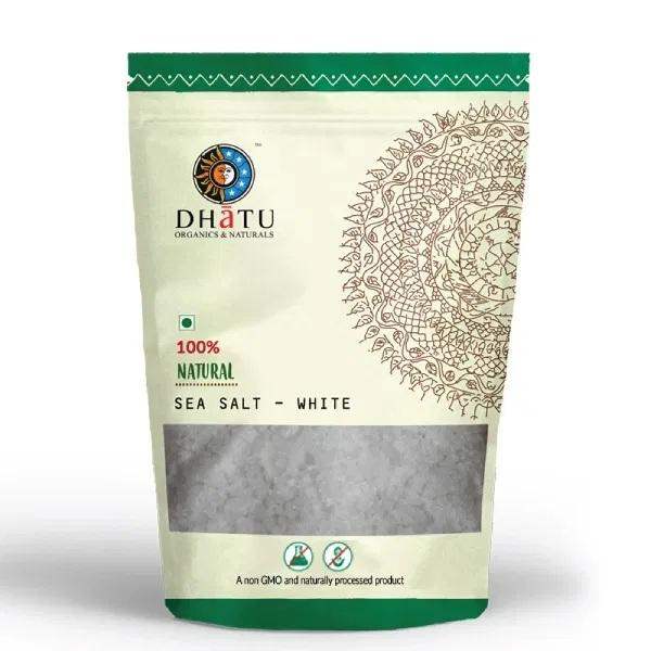 Dhatu Organics Sea Salt white - 100 GM