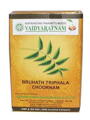 Vaidyaratnam Bruhath Triphala Choornam - 50 GM