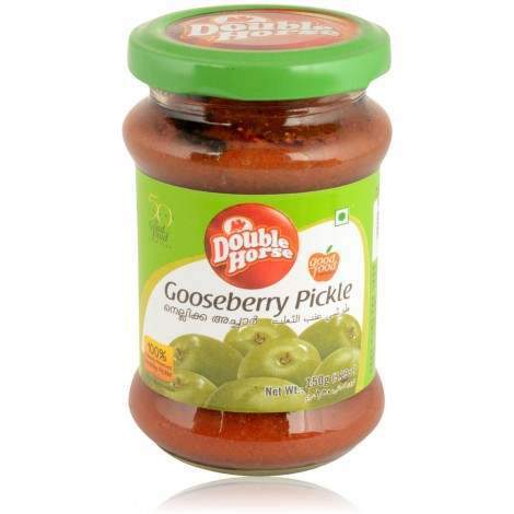 Double Horse Gooseberry Pickle - 150 GM