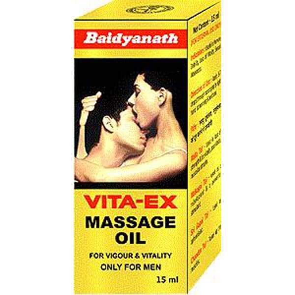 Baidyanath Vita Ex Massage Oil - 15 ML