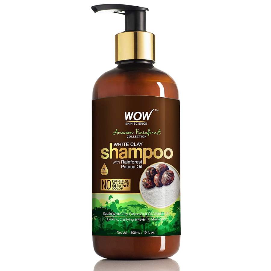 WOW Amazon Rainforest Collection - White Clay Shampoo - 300 ml