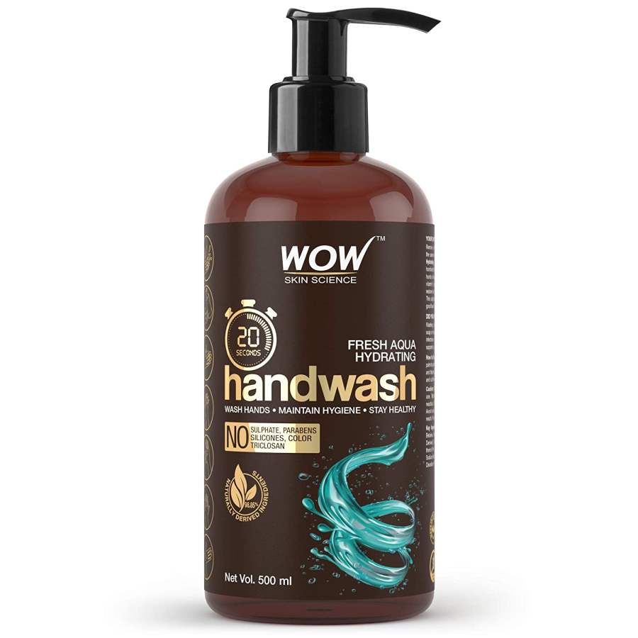 WOW Skin Science Fresh Aqua Hydrating Handwash - 500 ml