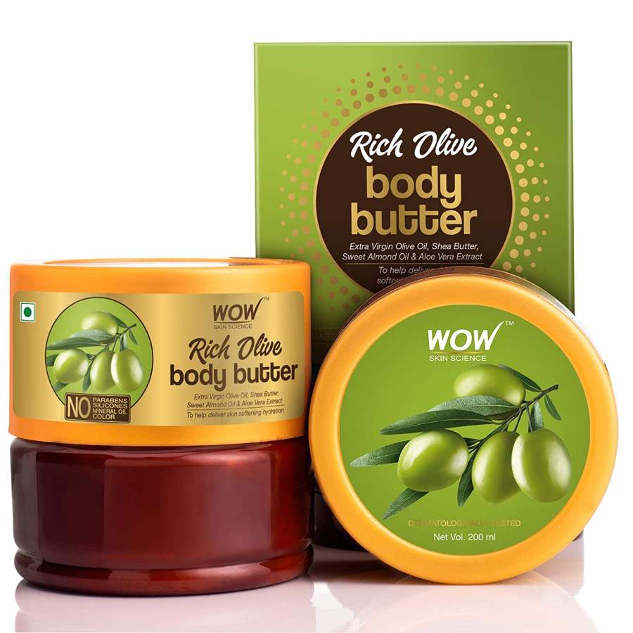 WOW Skin Science Rich Olive Body Butter - 200 ML