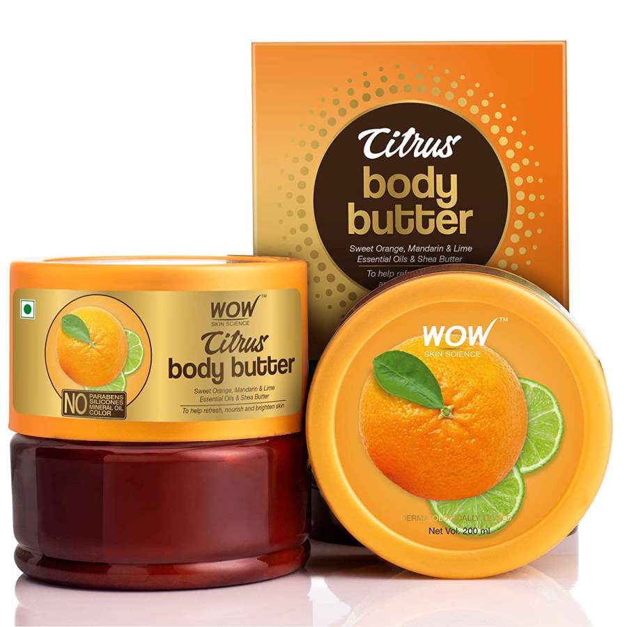 WOW Skin Science Citrus Body Butter - 200 ML