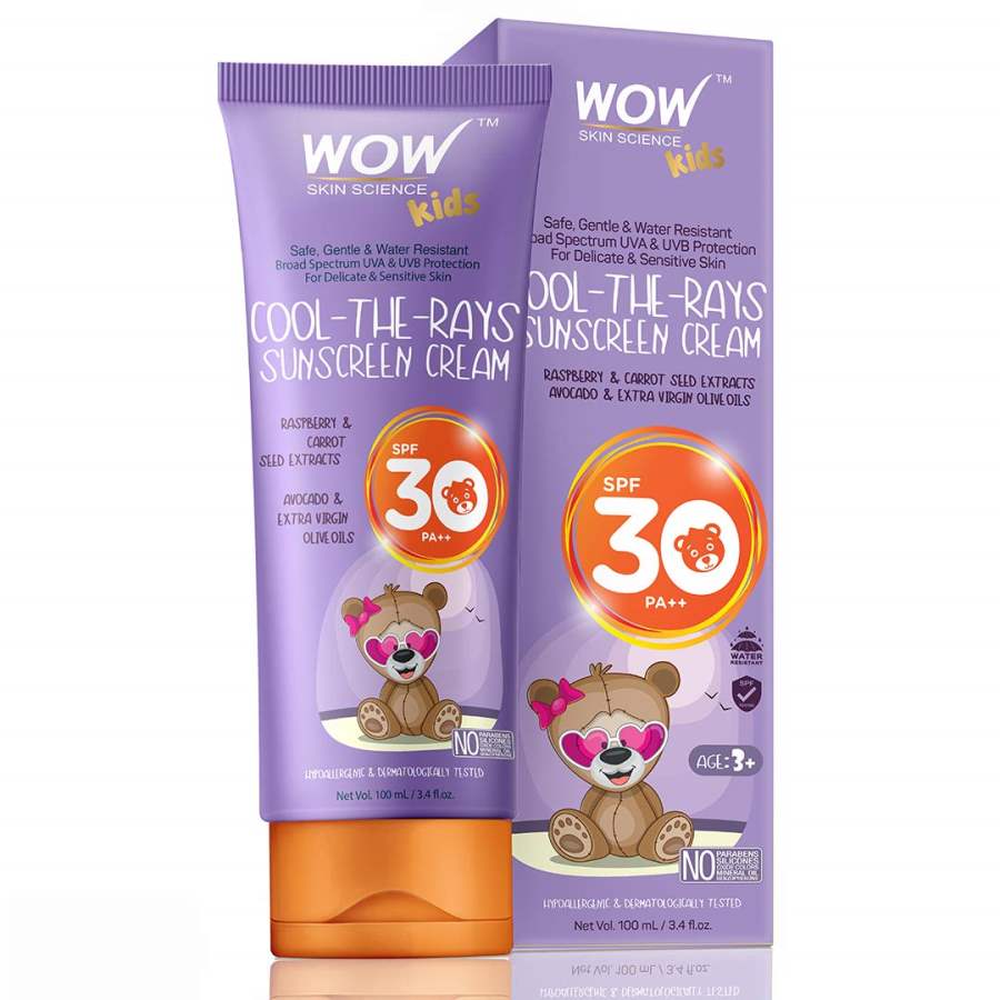 WOW Kids The-Rays Sunscreen Cream Spf 30 Pa++ - 100 ml - Ban