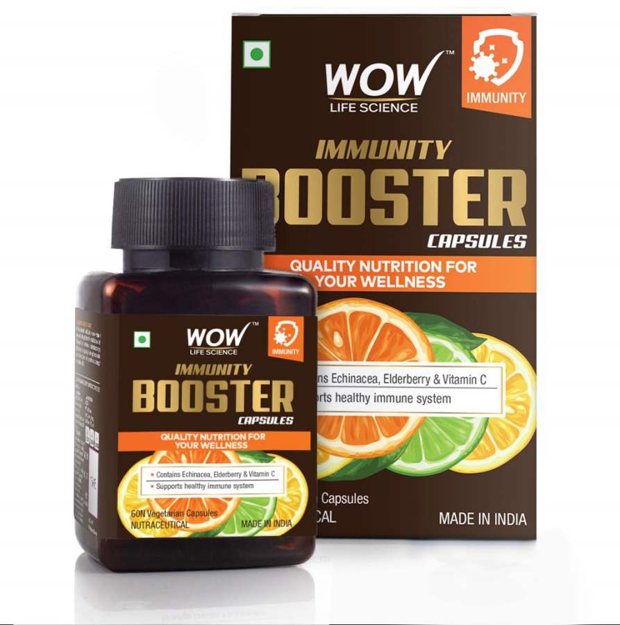 WOW Life Science Immunity Booster Capsules - 60 Caps