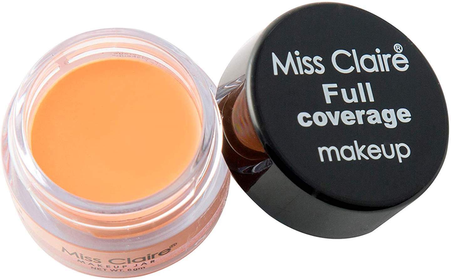 Miss Claire Full Coverage Makeup + Concealer #12, Orange - 6 g