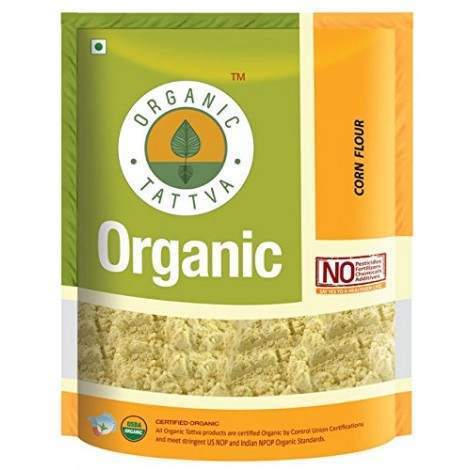 Organic Tattva Corn Flour - 500 GM