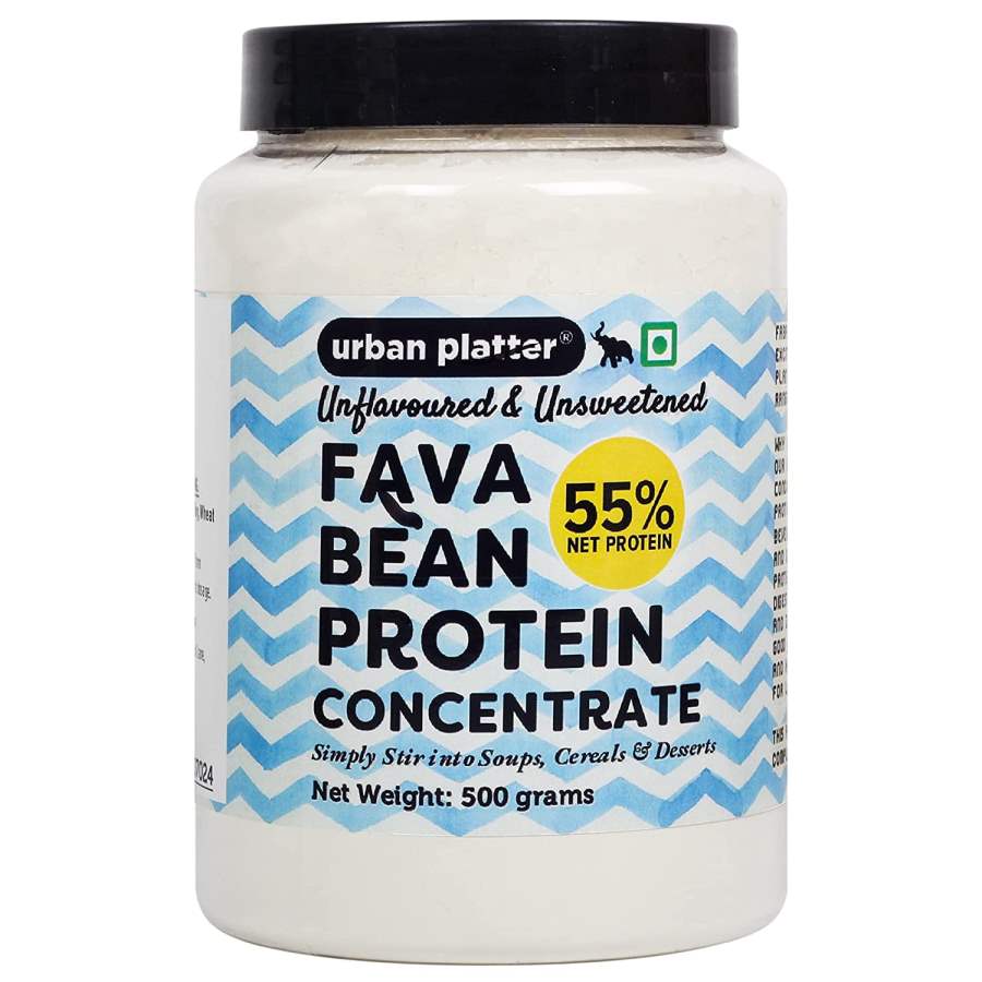 Urban Platter Unsweetened Fava Bean Protein Concentrate - 500g