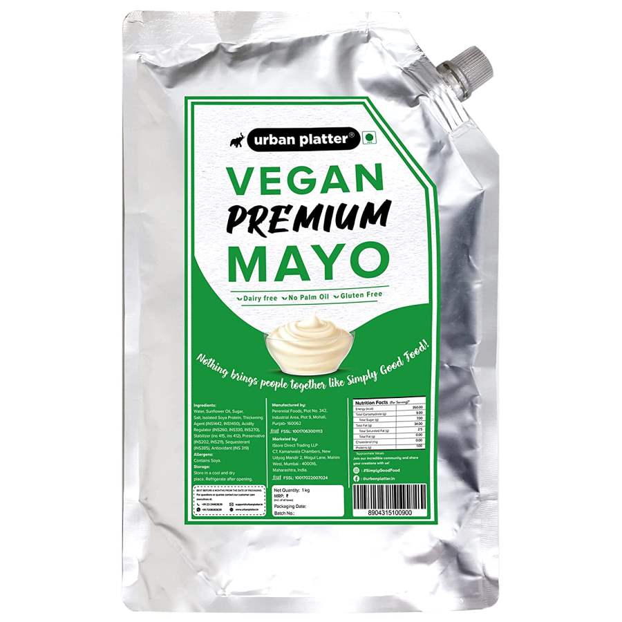 Urban Platter Vegan Premium Mayo - 1 Kg