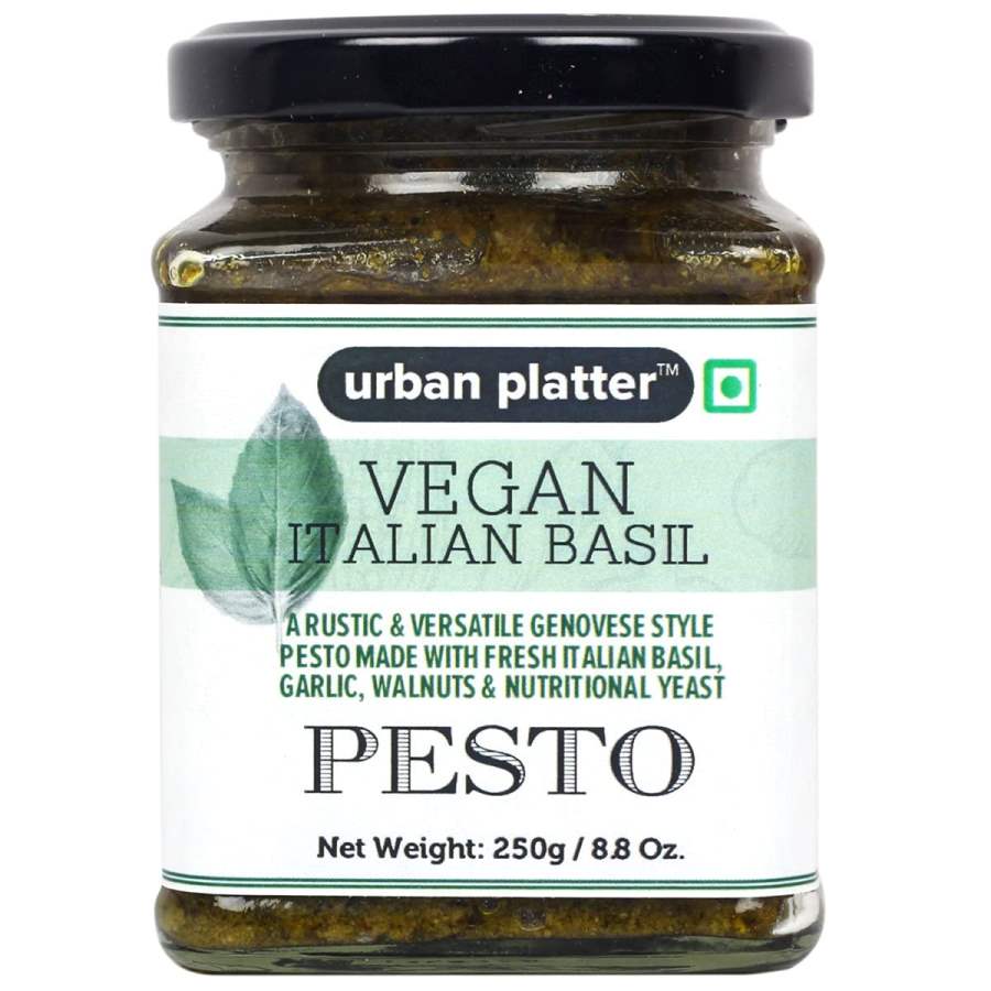 Urban Platter Vegan Italian Basil Pesto - 250g