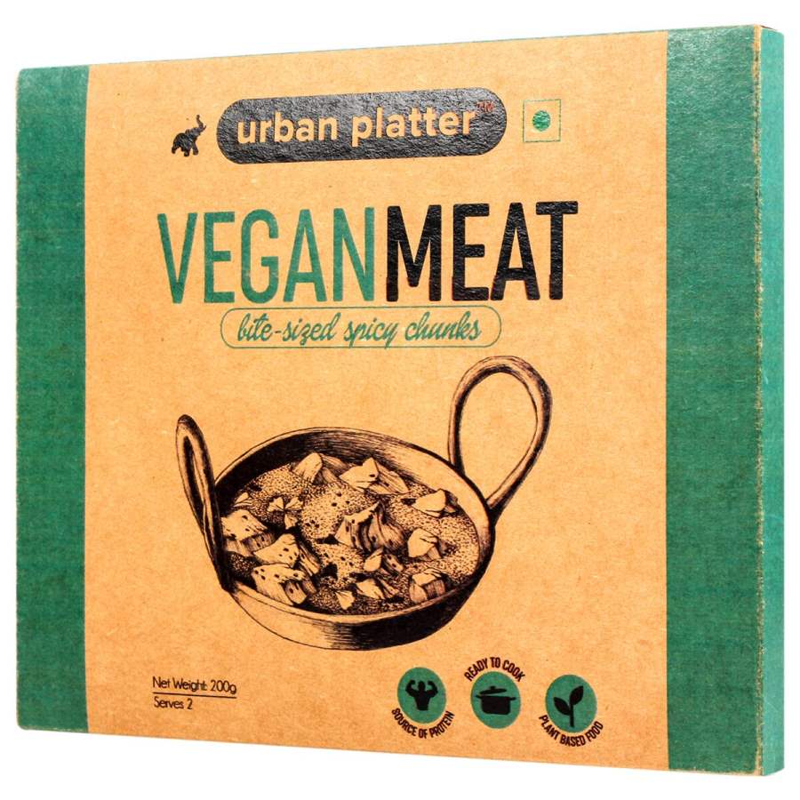 Urban Platter Classic Vegan Meat (Soyabean) - 200 GM