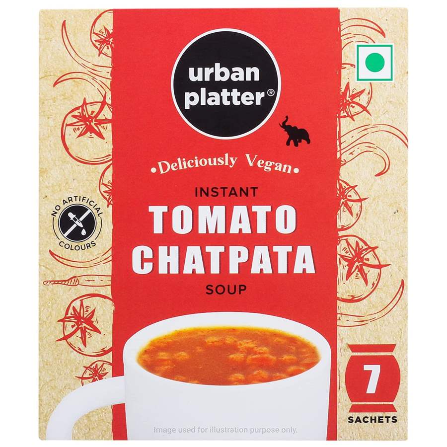 Urban Platter Vegan Instant Chatpata Tomato Cup Soup - 161g