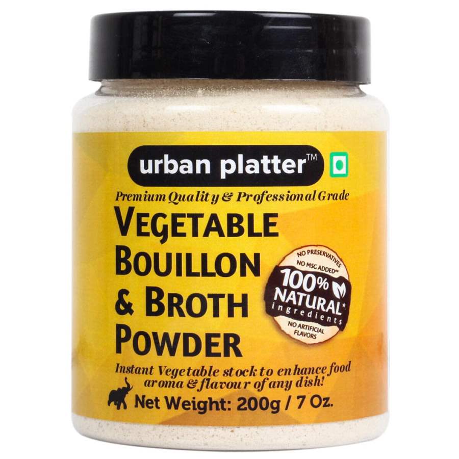 Urban Platter Vegetable Bouillon & Broth Powder - 200 GM