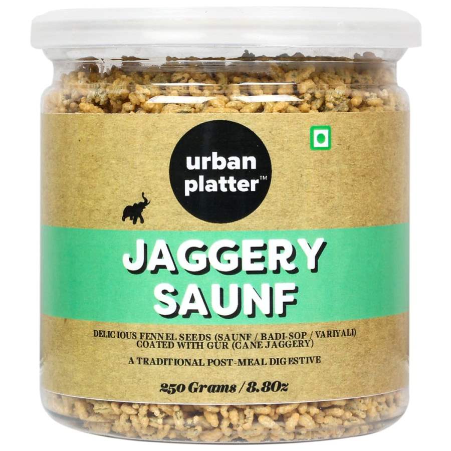 Urban Platter Jaggery Saunf - 250g